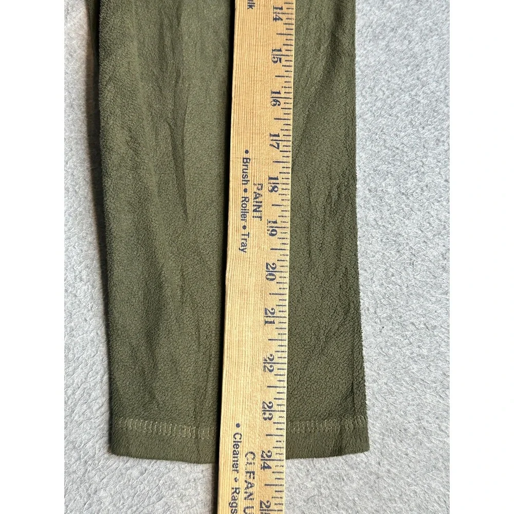 The North Face Pullover Mens‎ XL Green Quarter Zip Fleece Outdoor Hiking
